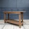 Brutalist Oak Console Table, 1920s 19