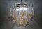 Large Murano Glass Tulipe Petal Ceiling Light, Image 6