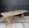 20th Century Monastery Dining Table or Console in Stripped Oak, 1920s 5