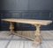 20th Century Monastery Dining Table or Console in Stripped Oak, 1920s 3