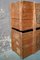 Industrial Chests in Wood by Labbé Soury, 1940s, Set of 2, Image 5