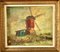 Roger Vandenbulcke, Windmill, 1950s, Oil on Canvas, Framed 1