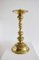 Large Golden Brass Candleholder 1