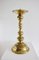 Large Golden Brass Candleholder, Image 1