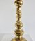 Large Golden Brass Candleholder, Image 2