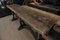 Long Fir & Teak Console Table with Crossbrecks Feet, 1950s 4