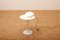 Table Lamp with Magnolia Base in Chrome-Plated Sheet Metal & Glass by Sergio Mazza & Giuliana Gramigna for Quadrofoglio, 1971, Image 9
