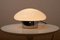 Table Lamp with Magnolia Base in Chrome-Plated Sheet Metal & Glass by Sergio Mazza & Giuliana Gramigna for Quadrofoglio, 1971 3