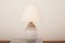 Table Lamp with Stone Base & Fabric Shade 9