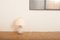 Table Lamp with Stone Base & Fabric Shade, Image 8
