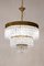 Vintage Empire Crystal Chandelier, 1940s, Image 2