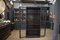 Metal Showcase with 2 Glass Doors with 4 Adjustable Shelves, 1950s 11