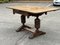 Edwardian Oak Draw Leaf Table and Chairs, Set of 5 14