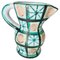 Französischer Keramikkrug in Grün & Braun von Robert Picault, 1960 2