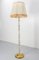 French Glass and Brass Floor Lamp, 1960 3
