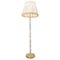 French Glass and Brass Floor Lamp, 1960 1
