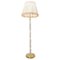 French Glass and Brass Floor Lamp, 1960, Image 1