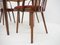 Czechoslovakian Suman Chairs and Table from Thonet, 1960s, Set of 5, Image 18