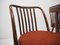 Czechoslovakian Suman Chairs and Table from Thonet, 1960s, Set of 5, Image 15