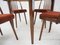 Czechoslovakian Suman Chairs and Table from Thonet, 1960s, Set of 5, Image 14
