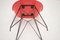Mid-Century Red Design Fiberglass Dining Chairs by M. Navratil, 1960s, Image 13