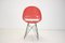 Mid-Century Red Design Fiberglass Dining Chairs by M. Navratil, 1960s 8