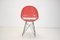 Mid-Century Red Design Fiberglass Dining Chairs by M. Navratil, 1960s, Image 8
