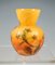 Art Nouveau Cameo Vase with Strawberry Blossoms Decor from Daum Nancy, France, 1910s, Image 5