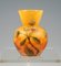 Art Nouveau Cameo Vase with Strawberry Blossoms Decor from Daum Nancy, France, 1910s 3