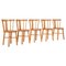 Swedish Chairs in Pine by Steneby Hemslöjd, 1960s, Set of 5, Image 1