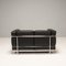 Lc2 Great Comfort 2-Seater Leather Sofa attributed to Le Corbusier, 1980s 5