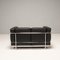 Lc2 Great Comfort 2-Sitzer Ledersofa von Le Corbusier, 1980er 5