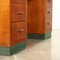 Vintage Writing Desk in Oak Veneer, 1940s 7