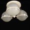 Vintage Glass Ceiling Lamp in the style of Arteluce, Italy, 1960s, Image 7