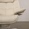 Leather Lounge Chair and Footstol attributed to Natuzzi, Italy, 2000s, Set of 2 9