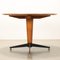 Vintage Dining Table in Stained Beech, Italy, 1960s 1