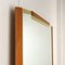 Vintage Teak and Glass Mirror, Italy, 1960s 7