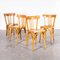 Dining Chairs in Beech from Baumann, 1950s, Set of 4 1