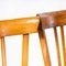 Dining Chairs in Beech from Baumann, 1950s, Set of 4 5