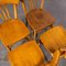 Dining Chairs in Beech from Baumann, 1950s, Set of 4 4
