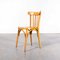 French Baumann Honey Bistro Dining Chairs, 1950s, Set of 8 6