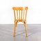 French Baumann Honey Bistro Dining Chairs, 1950s, Set of 8 9