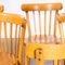 French Baumann Honey Bistro Dining Chairs, 1950s, Set of 8, Image 2