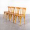 Luterma Honey Dining Chairs in Oak and Bentwood by Marcel Breuer, 1950s, Set of 4 1
