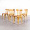 Luterma Honey Dining Chairs in Oak and Bentwood by Marcel Breuer, 1950s, Set of 4 3