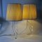 Vintage Rectangular Clear Acrylic Glass Table Lamps, 1970s, Set of 2 9