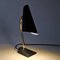 Black and Classic Coneshaped Metal Table Lamp, Sweden, 1950s 5