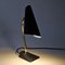 Lampe de Bureau Conique Noire et Classique en Métal, Suède, 1950s 5