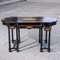 Ferdinando Pogliani Inlaid Desk Table Ebony-stained Wood Inlaid, Italy, 1800s 2