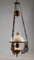Hanging Lamp in Metal and Glass, Image 3